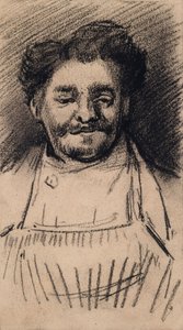 Kopf eines Mannes von Vincent van Gogh